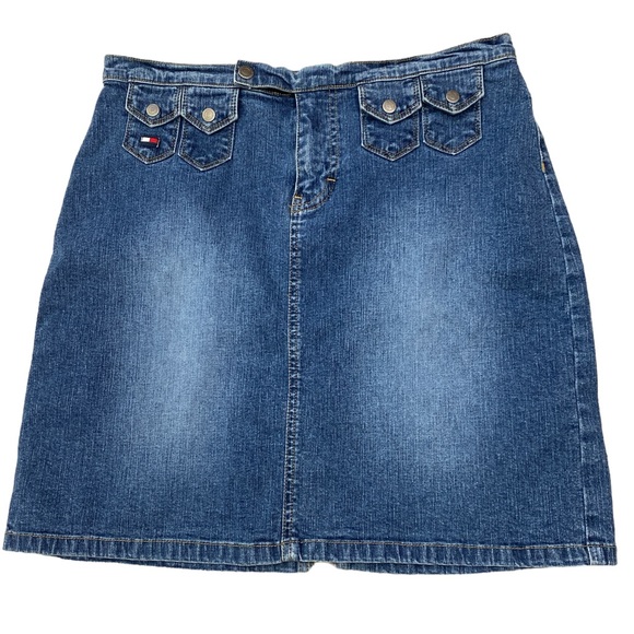 Tommy jeans Y2K denim mini skirt - Picture 1 of 4